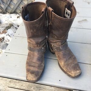 Frye Harness Boots